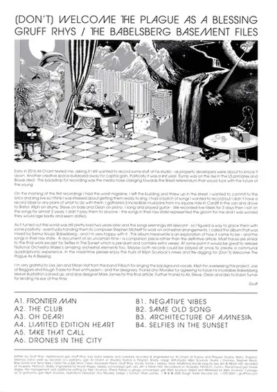 Gruff Rhys - (Don't) Welcome The Plague As A Blessing / The Babelsberg Basement Files-6