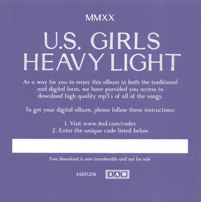 U.S. Girls - Heavy Light-8