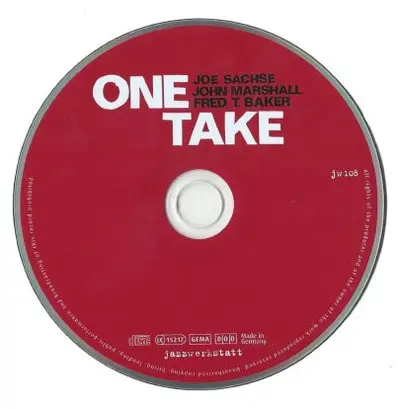 Joe Sachse, John Marshall, Fred T. Baker - One Take-2