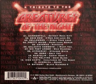 Various - A Tribute To The Creatures Of The Night-2