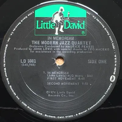 The Modern Jazz Quartet - In Memoriam-2