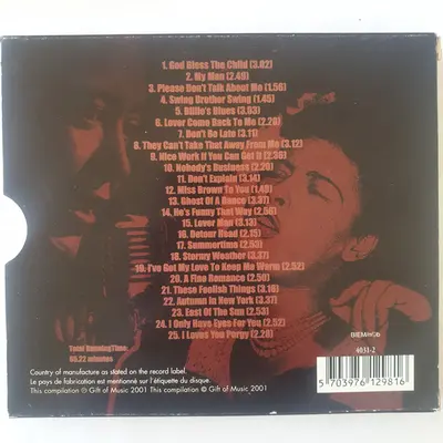 Billie Holiday - The Cream Of Billie Holiday-6