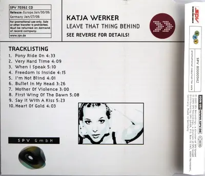 Katja Werker - Leave That Thing Behind-1