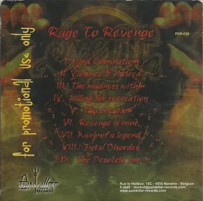 Occult (2) - Rage To Revenge-1