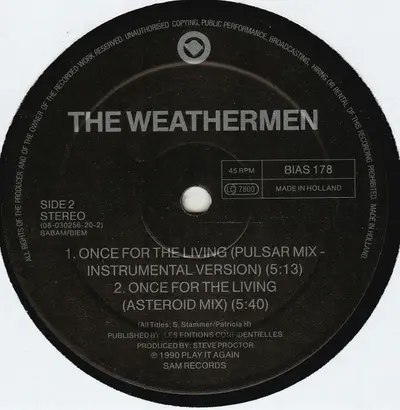 The Weathermen - Once For The Living-4