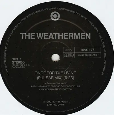 The Weathermen - Once For The Living-3