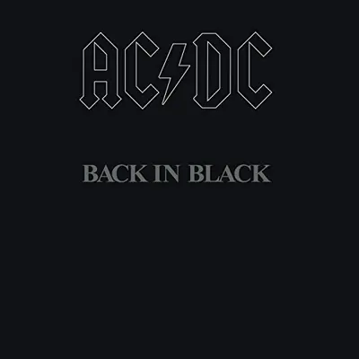 AC/DC - Back In Black LP