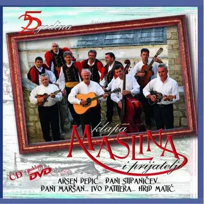KLAPA MASLINA I PRIJATELJI - 25 Godina Klape Maslina CD+DVD