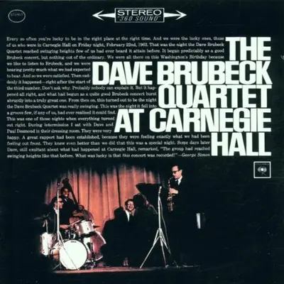 DAVE BRUBECK QUARTET - At Carnegie Hall CD2