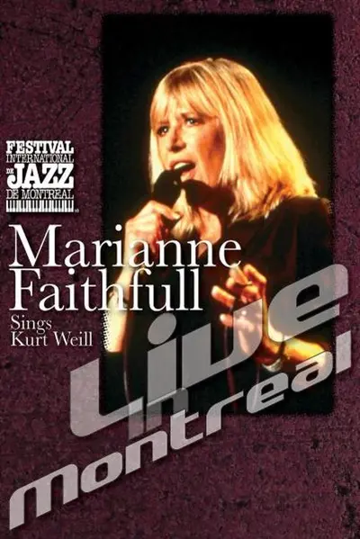MARIANNE FAITHFULL - Live In Montreal DVD
