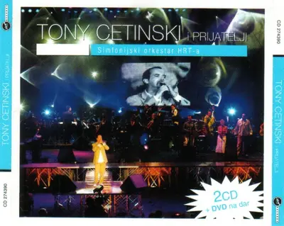 TONY CETINSKI - Tony Cetinski I Prijatelji CD2+DVD