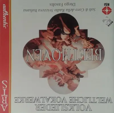 SOLI & CORO DELLA RADIO SVIZZERA ITALIANA, FASOLIS - Beethoven: Volkslieder CD