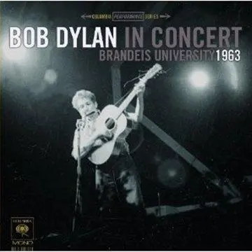 BOB DYLAN - Brandeis University 1963 CD