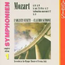 CLAUDIO SCIMONE, I SOLISTI VENETI - Mozart: Early Symphonies Vol. 1 CD