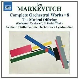 MARKEVITCH: ORCHESTRAL WORKS 8 - Markevitch: Orchestral Works 8 CD