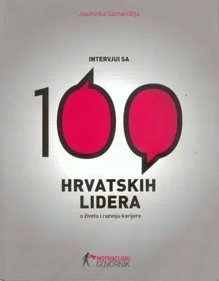 JASMINKA SAMARDŽIJA - Intervju Sa 100 Hrvatskih Lidera BOOK