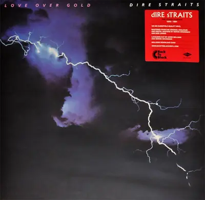 DIRE STRAITS - Love Over Gold LP
