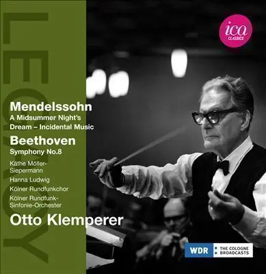 OTTO KLEMPERER - Mendelssohn, Beethoven: A Midsummer Night's, Symphony No.8 CD