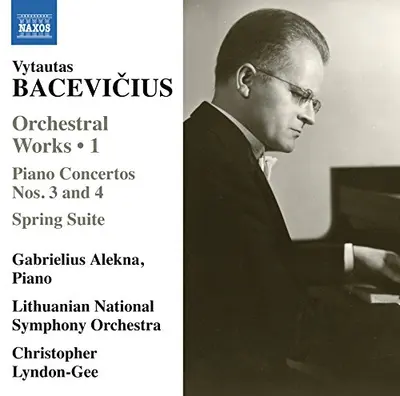 GABRELIUS ALEKNA, CHRISTOPHER LYNDON-GEE - Bacevicius: Orchestral Works CD