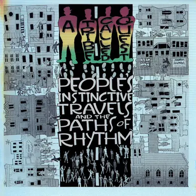 A TRIBE CALLED QUEST - People's Instinctive Travels & The Paths Of Rhythm LP2
