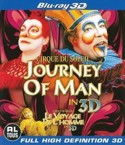 CIRQUE DU SOLEIL - Journey Of Man (3D) BLU-RAY