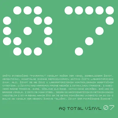 RAZNI IZVOÐACI - AQ Total Vinyl 07 LP