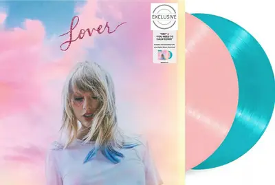TAYLOR SWIFT - Lover (Pink & Blue Vinyl) LP2 LP2