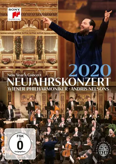 ANDRIS NELSONS, WIENER PHILHARMONIKER - New Year's Concert 2020 DVD