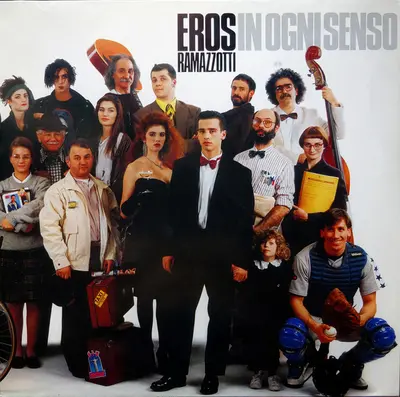 EROS RAMAZZOTTI - In Ogni Senso (Remastered Red Vinyl) LP