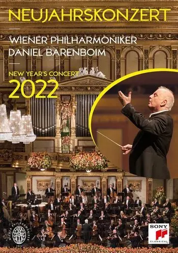 DANIEL BARENBOIM, VIENNA PHILHARMONIC - New Year's Concert 2022 DVD