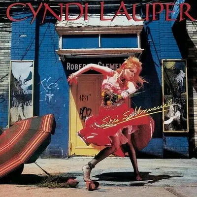 CYNDI LAUPER - She's So Unusual (Red vinyl) LP