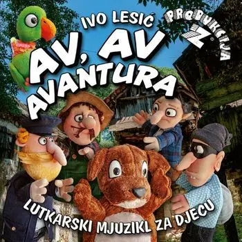 RAZNI IZVOÐACI - Av, Av Avantura CD