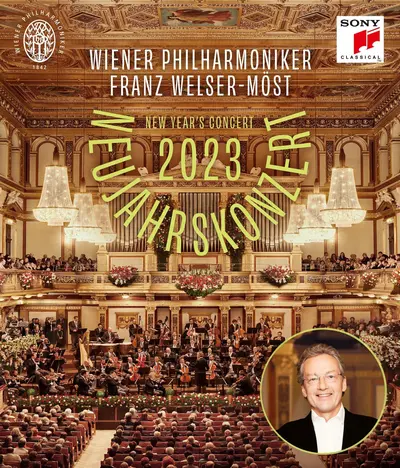 FRANZ WELSNER-MOST, WIENER PHILHARMONIKER - New Year's Concert 2023 BLU-RAY