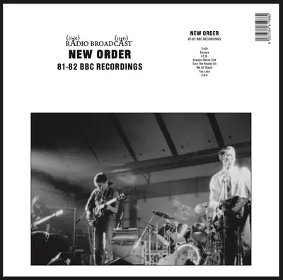 NEW ORDER - Radio Broadcast: 81-82 BBC Recordings LP