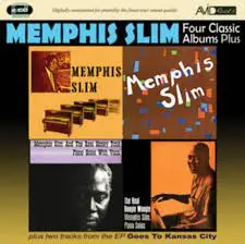 MEMPHIS SLIM - Four Classic Albums Plus CD2