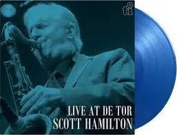 SCOTT HAMILTON - Live At De Tor (Limited Clear Blue Vinyl) LP