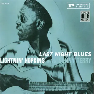 LIGHTNING HOPKINS & SONNY TERRY - Last Night Blues LP