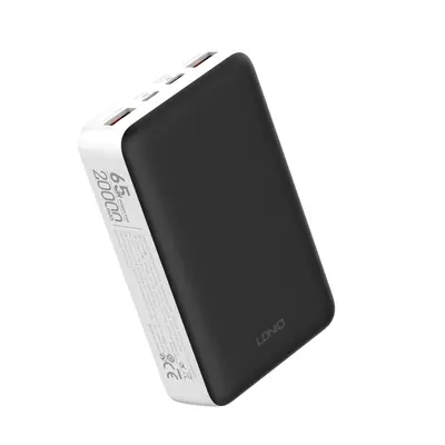 PRIJENOSNA BATERIJA - Ldnio Turbo 65W Power Bank PQ27, 20000 mAh BATTERY