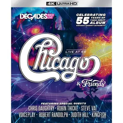 CHICAGO - Live At 55 (4K Ultra HD) BLU-RAY