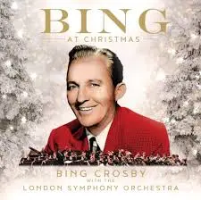 BING CROSBY - At Christmas: With Philharmonic Orchestra LP