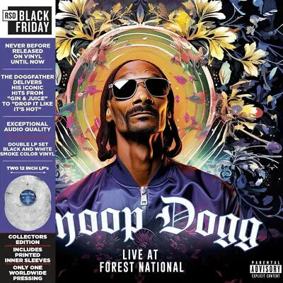 SNOOP DOGG - Live At Forest National 2005 (RSD 2024 Green & Gray Smoke Vinyl) LP2