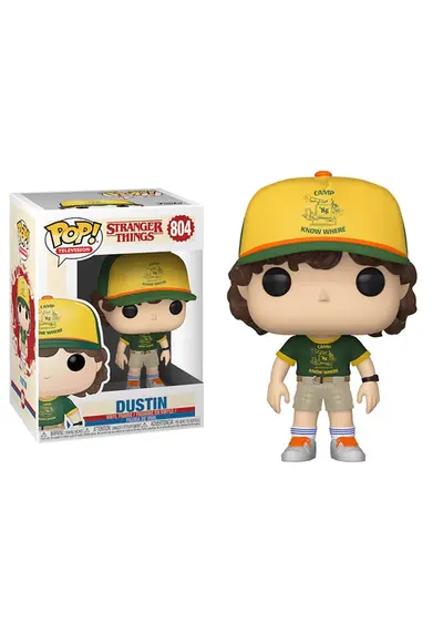 FUNKO POP TV: STRANGER THINGS - DUSTIN (AT CAMP)-1