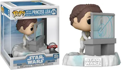 FUNKO POP DELUXE: STAR WARS - PRINCESS LEIA (BATTLE AT THE ECHO BASE)-2