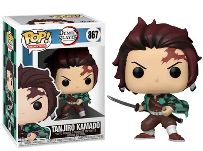 FUNKO POP ANIMATION: DEMON SLAYER - TANJIRO KAMADO-1