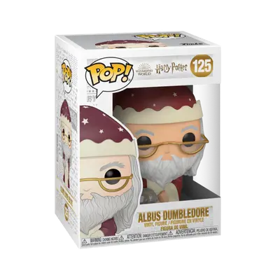 FUNKO POP HARRY POTTER: HOLIDAY - DUMBLEDORE-1