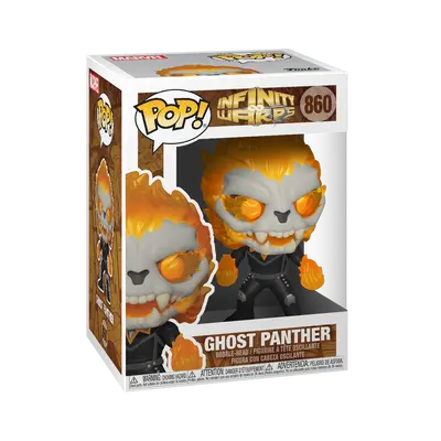 FUNKO POP: MARVEL - INFINITY WARPS - GHOST PANTHER-2