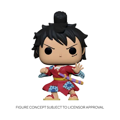 FUNKO POP ANIMATION: ONE PIECE - LUFFY IN KIMONO