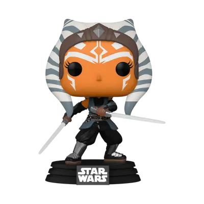FUNKO POP STAR WARS: MANDALORIAN - AHSOKA W/ SABERS-1