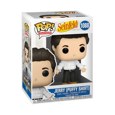 FUNKO POP TV: SEINFELD - JERRY W/PUFFY SHIRT-1