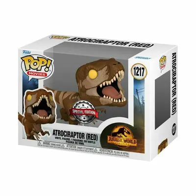 FUNKO POP MOVIES: JW3 - ATROCIRAPTOR (RED)-1